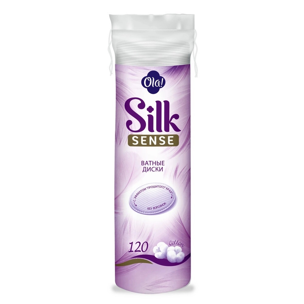 Ola ватные диски Silk Sense 120шт
