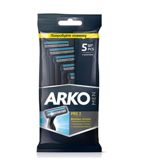 Станок бритвенный Ultra Grip 2лезвия 5шт T-302/T-2023