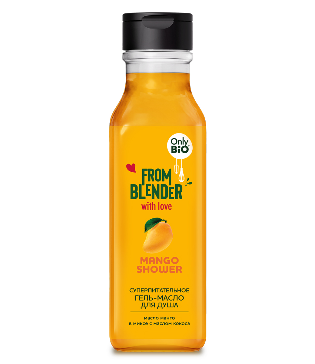 From Blender With Love Суперпитательное гель-масло для душа Mango Shower 370мл