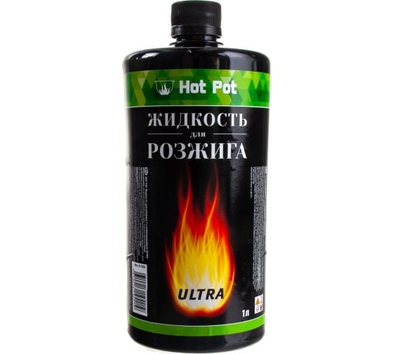 HotPot Жидкость для розжига 1л углеводородная Ultra 61384