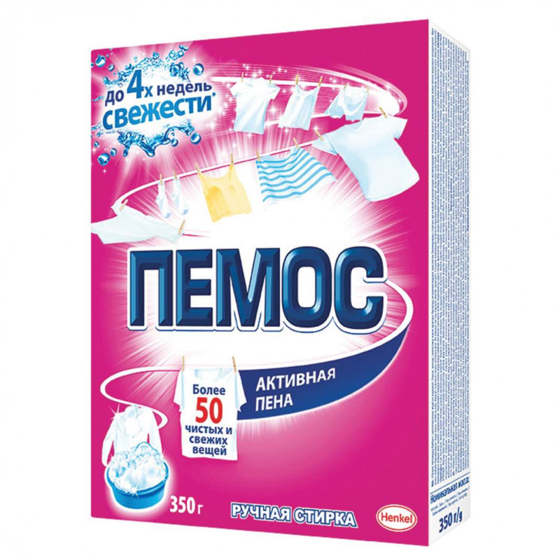 Пемос Активная пена ручная стирка 350гр
