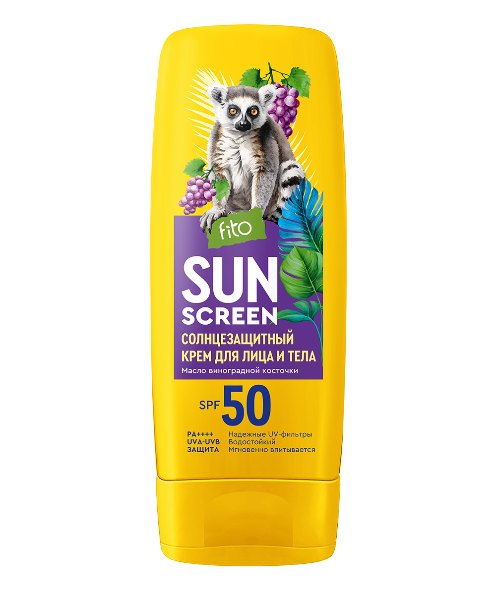 Sun Screen Солнцезащитный крем для лица и тела 50 SPF 140мл