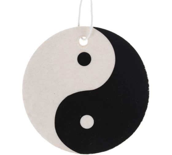 NEW GALAXY Ароматизатор "Инь Янь" Бабл гам,ваниль,черный лед