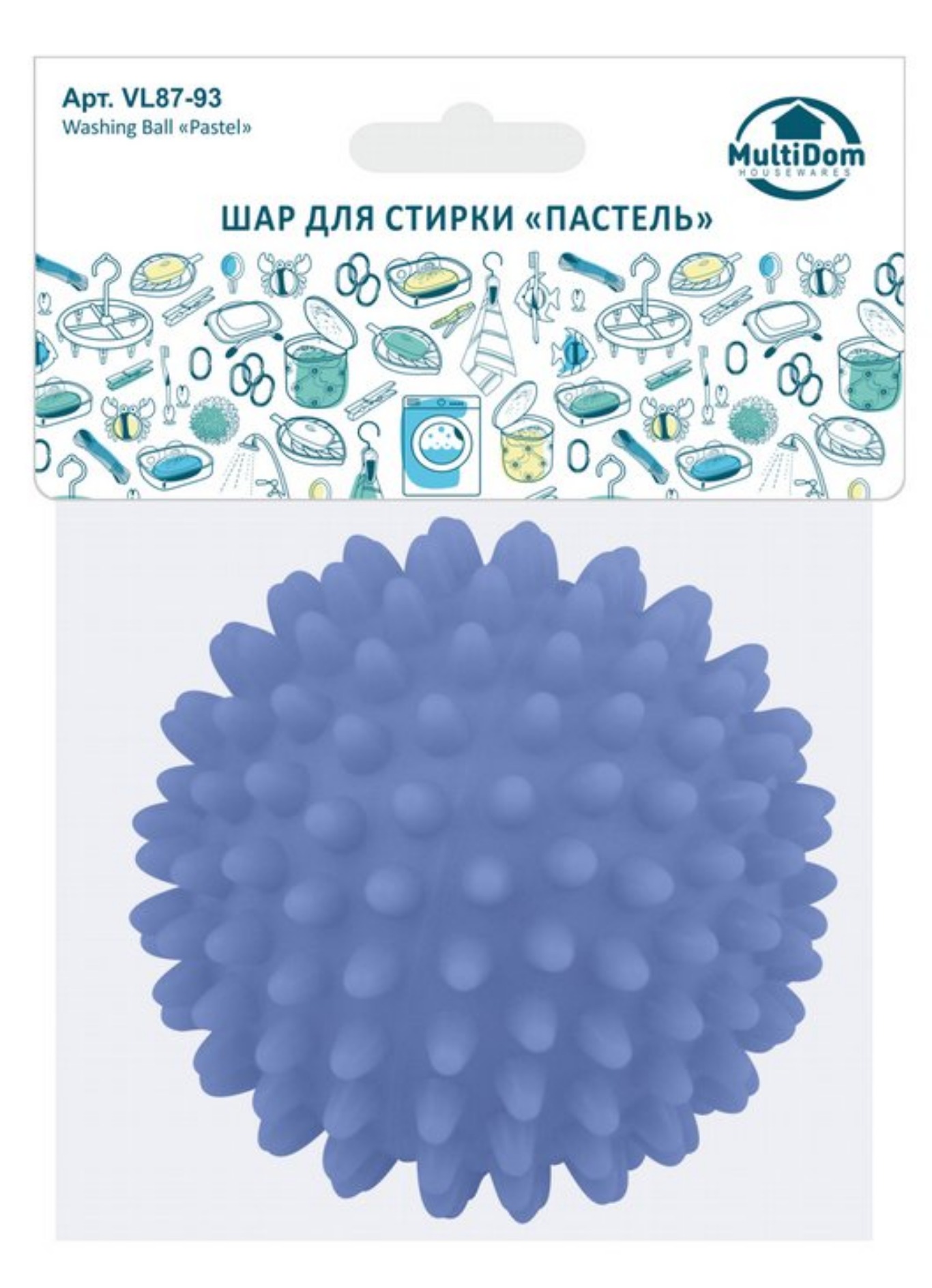Шар для стирки "Пастель" VL87-93