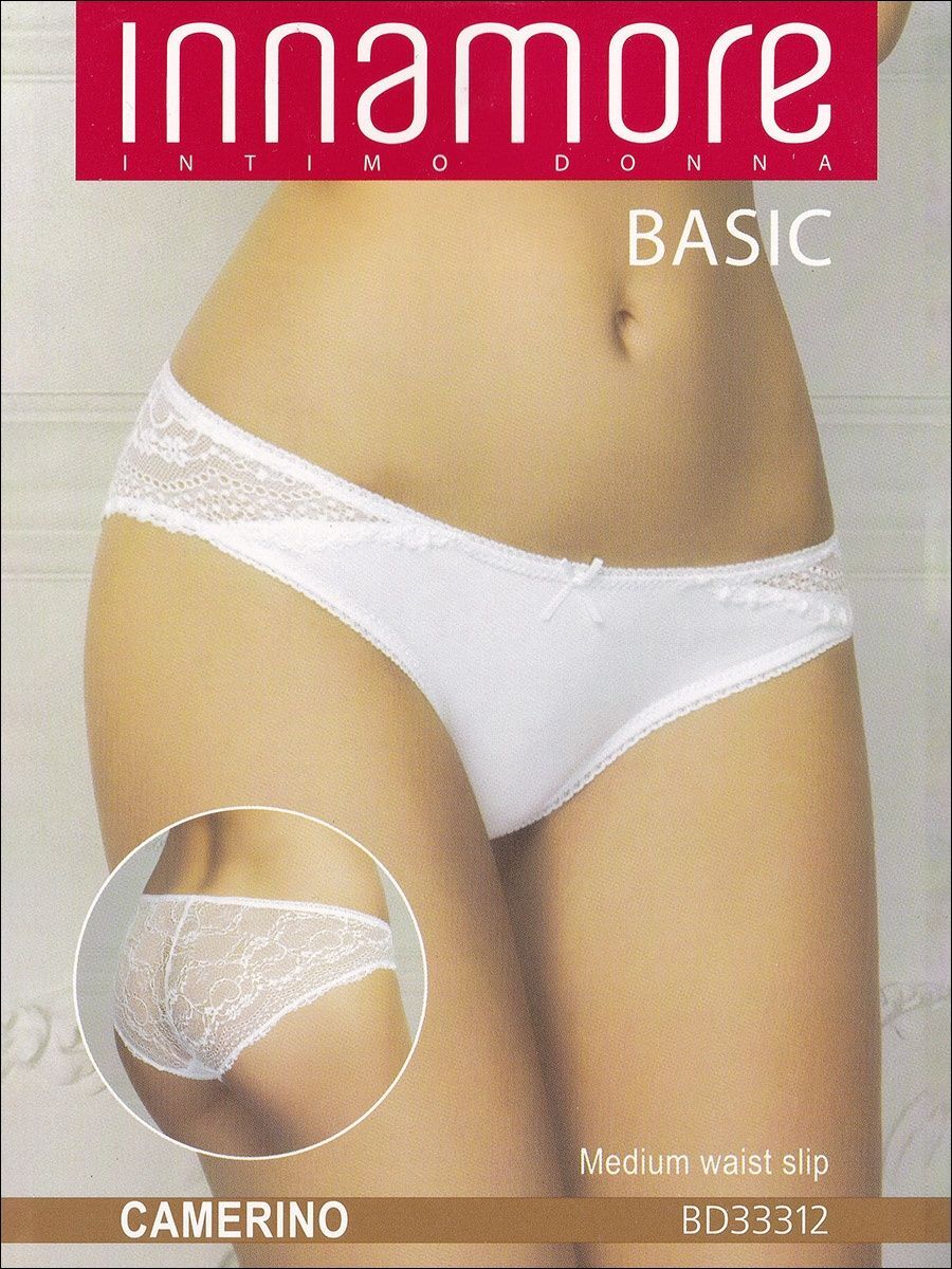 Camerino Трусы-слипы средней посадки BD33312 (5, Nero)