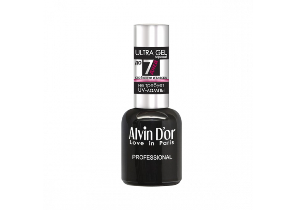 Лак для ногтей ULTRA GEL topcoat 8мл  ADN-34