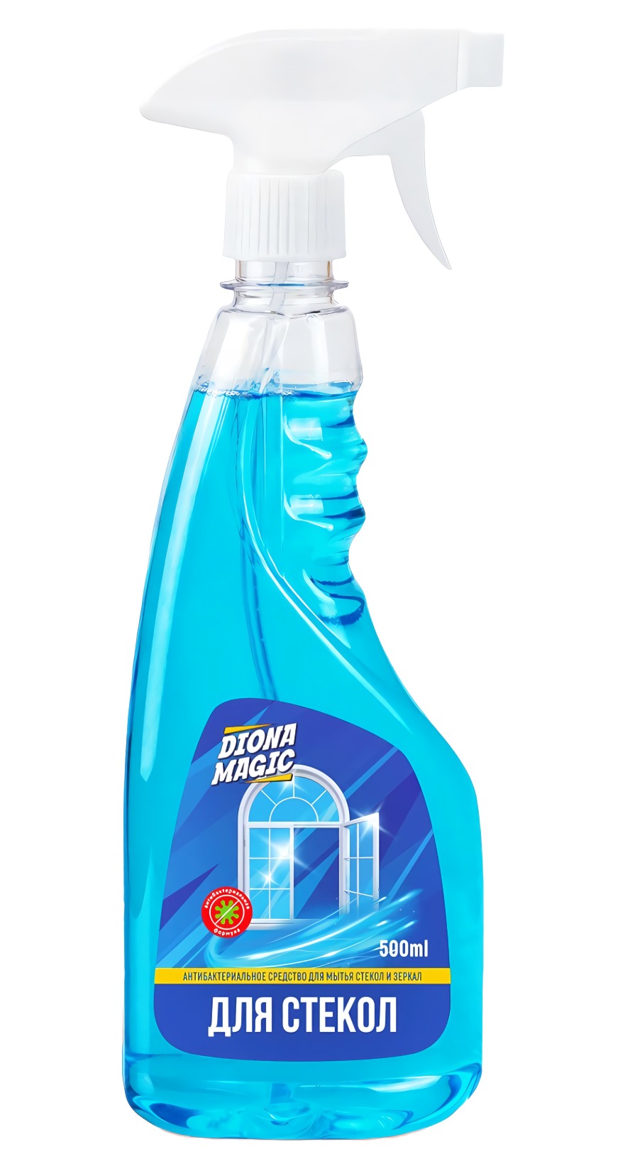 Diona Средство для мытья стекол и зеркал триггер 500мл 