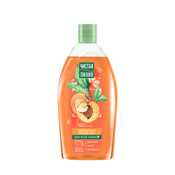 Ч/линия гель для душа Смягчающий 750мл