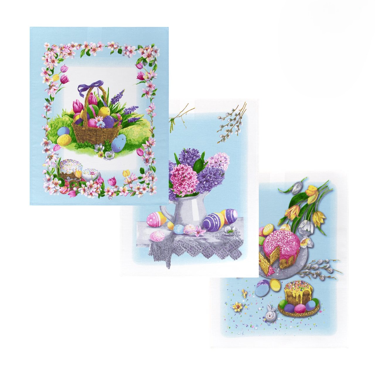 Полотенце рогожка 45*60, АРТ Светлый день