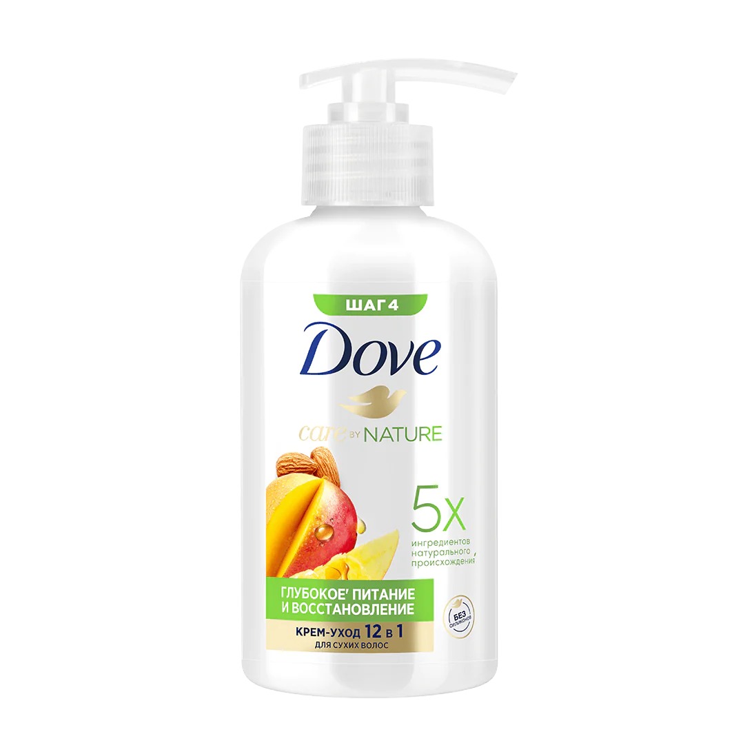 DOVE крем-уход Глубокое питание и восстановление манго 280мл