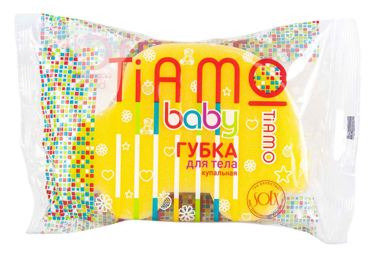 Малыш Губка для тела/Tiamo Baby 