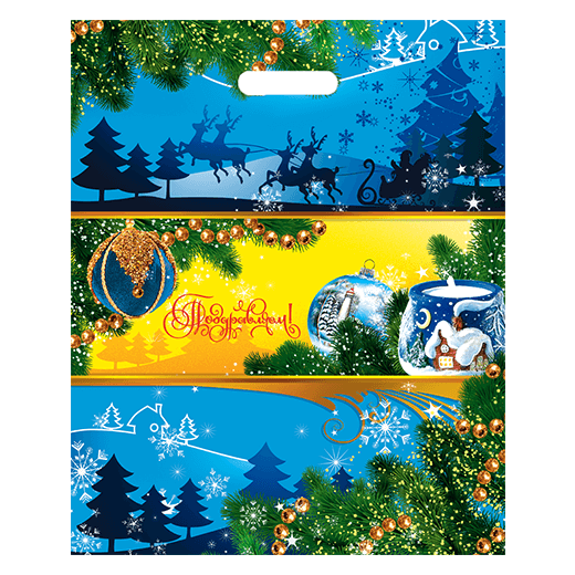 Пакет прорубной 38х47/60 мкм Зимние истории