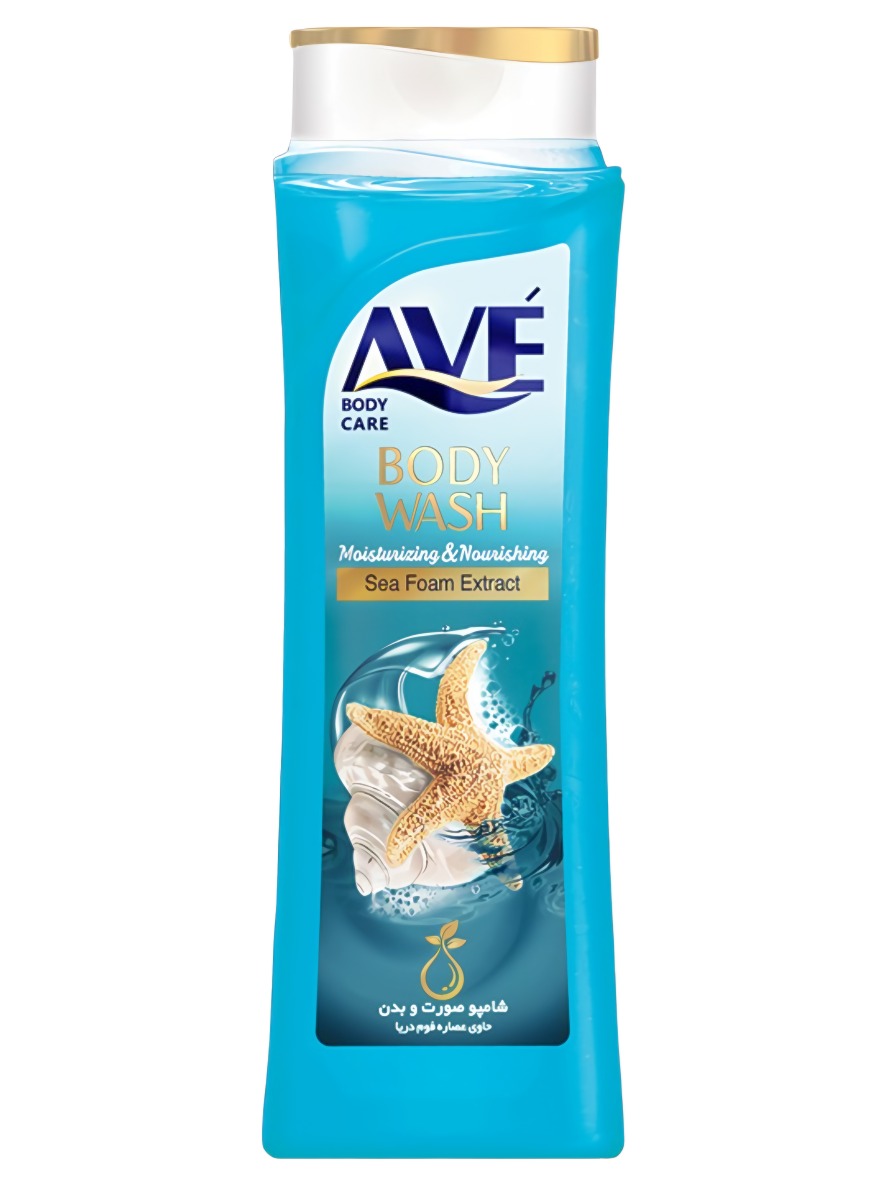 AVE гель для душа экстракт морской пены 400мл AVE гель для душа экстракт морской пены 400мл