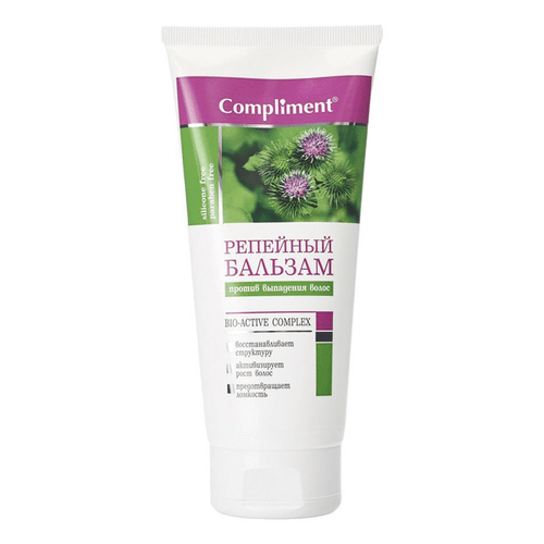 Compliment репейная серия бальзам репейный против выпадения волос 200 мл Compliment репейная серия бальзам репейный против выпадения волос 200 мл