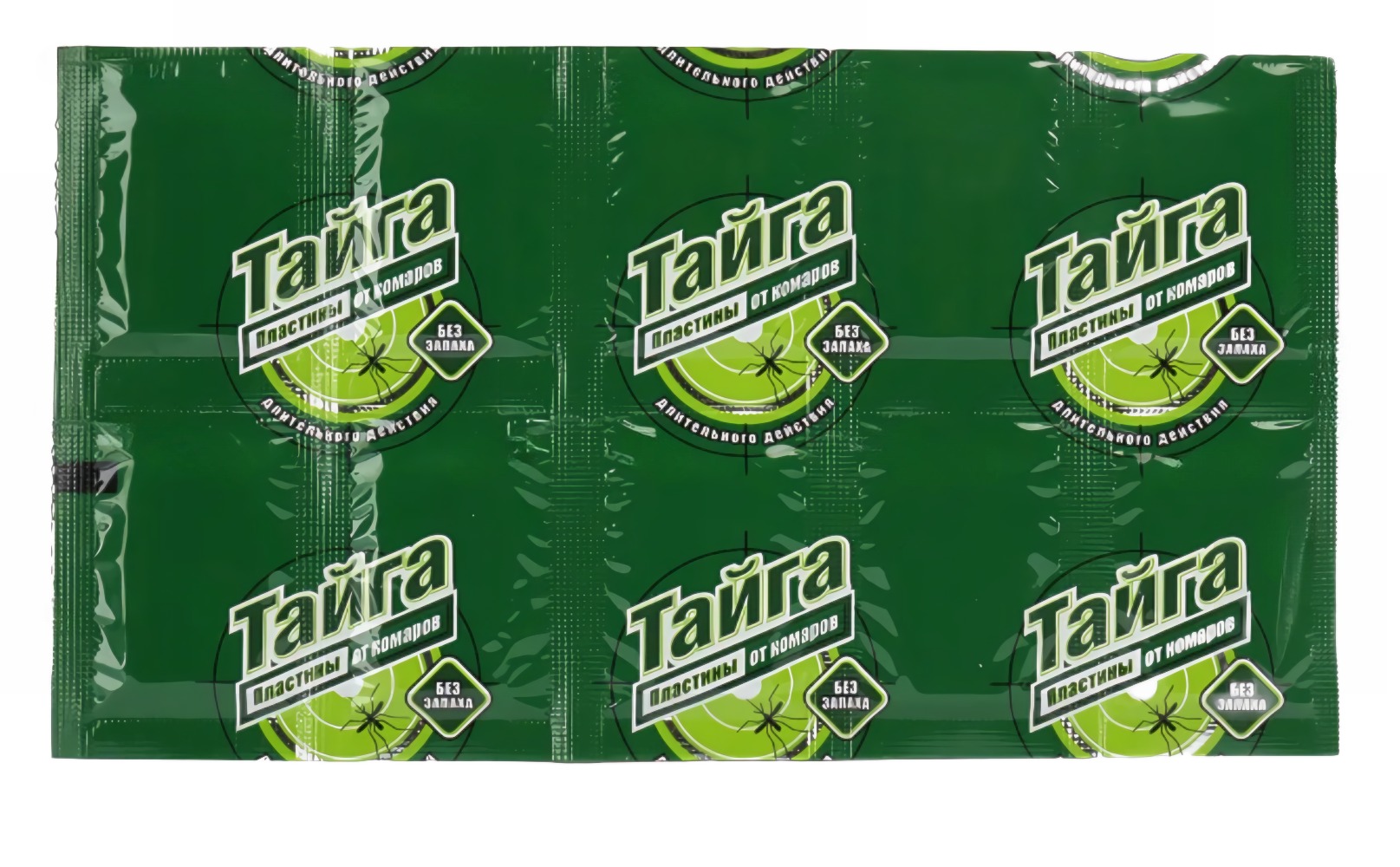 Пластины от комаров Тайга 10 шт