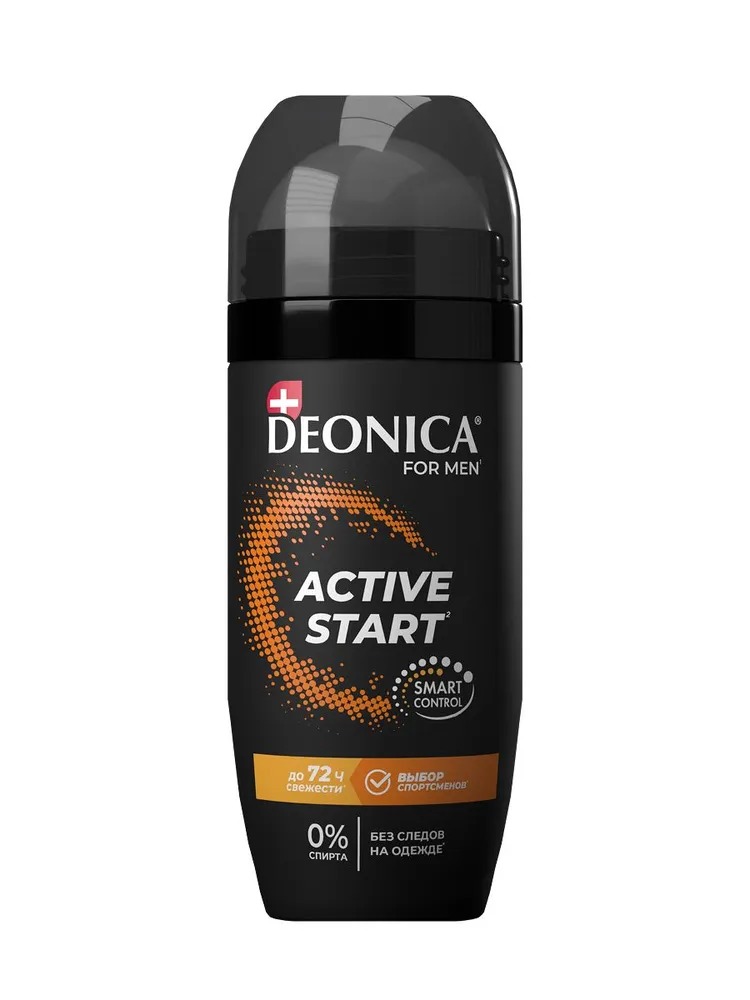 Deonica антиперспирант ролик мужской 50мл (Activ Start)
