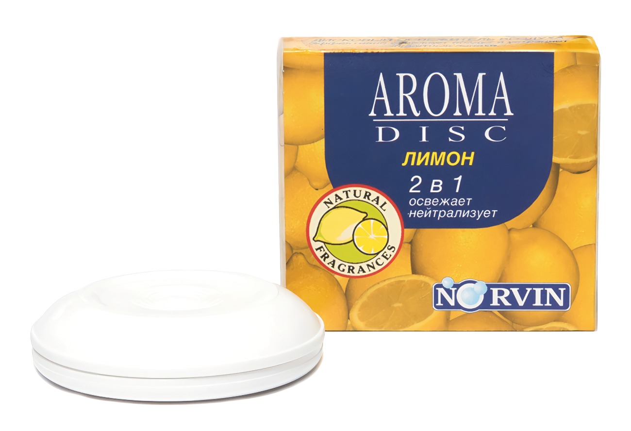 GF Aroma Disk освежитель 2в1 33гр (Лимон)