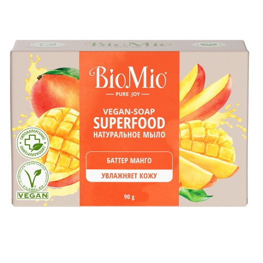 BioMio Bio-Soap натуральное мыло Манго 90г