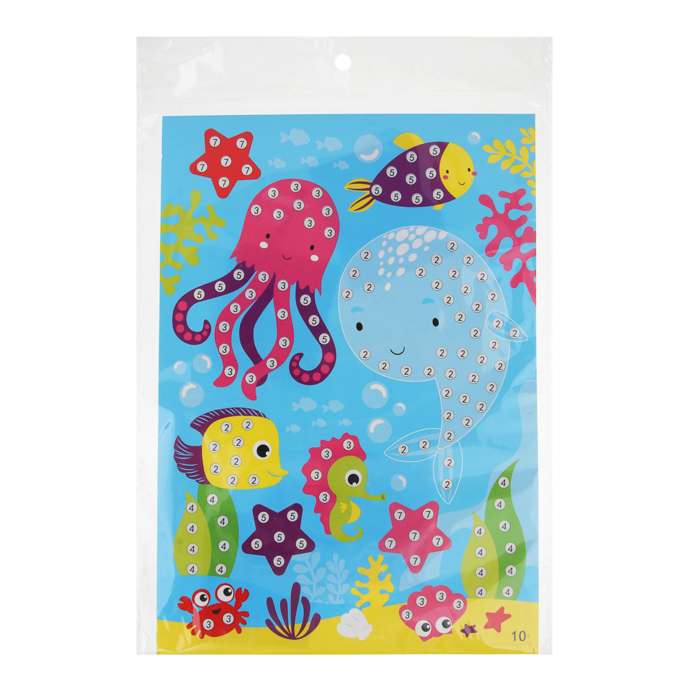 ХОББИХИТ Аппликация самоклеящаяся "Веселый день"