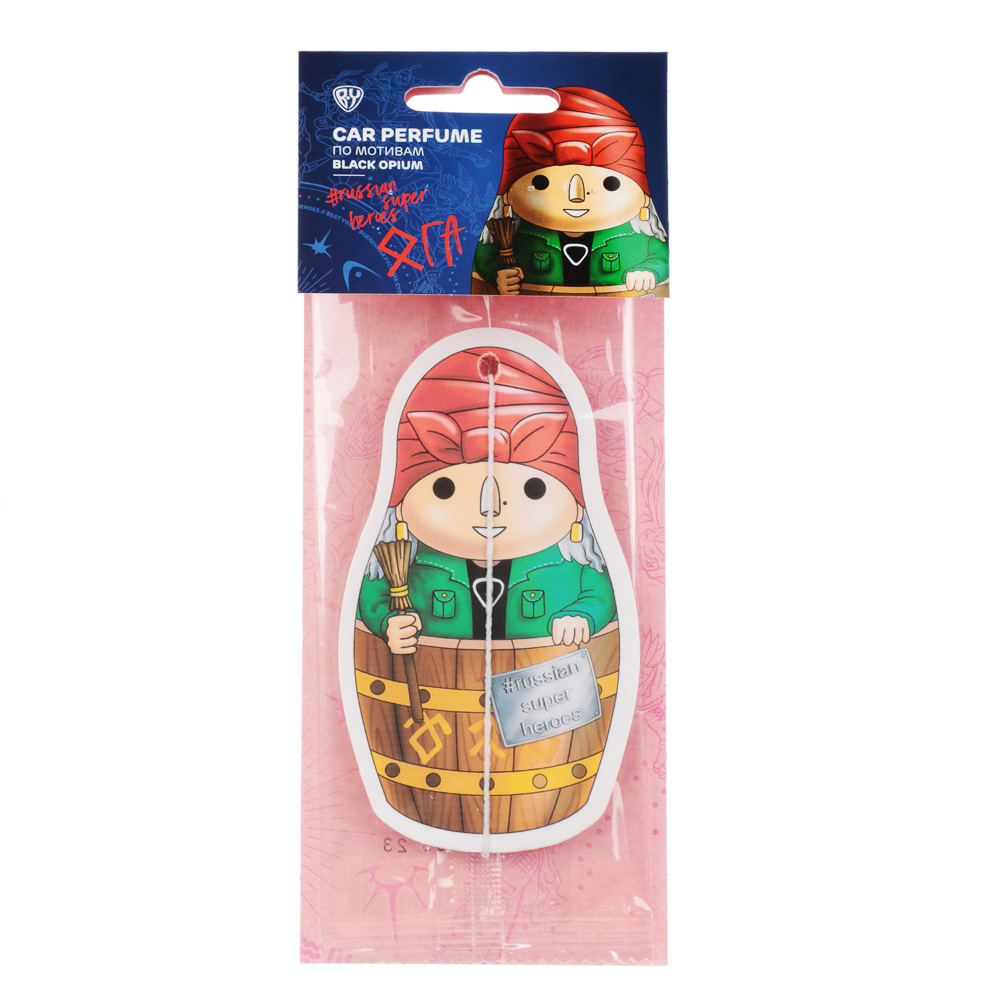 BY Ароматизатор бумажный Матрешка, Black Opium, Million, L`imperatrice, Allure