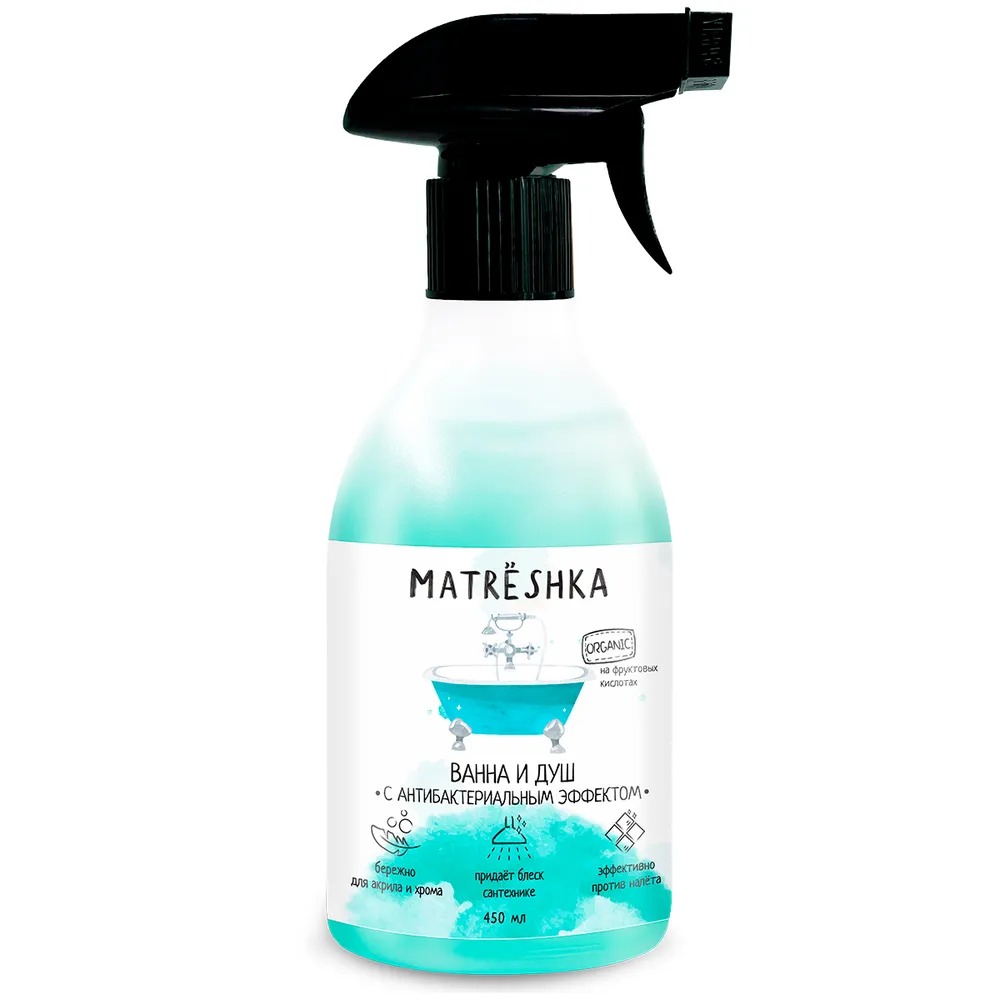 Matrёshka Моющее средство для ванны и душа курок 450мл