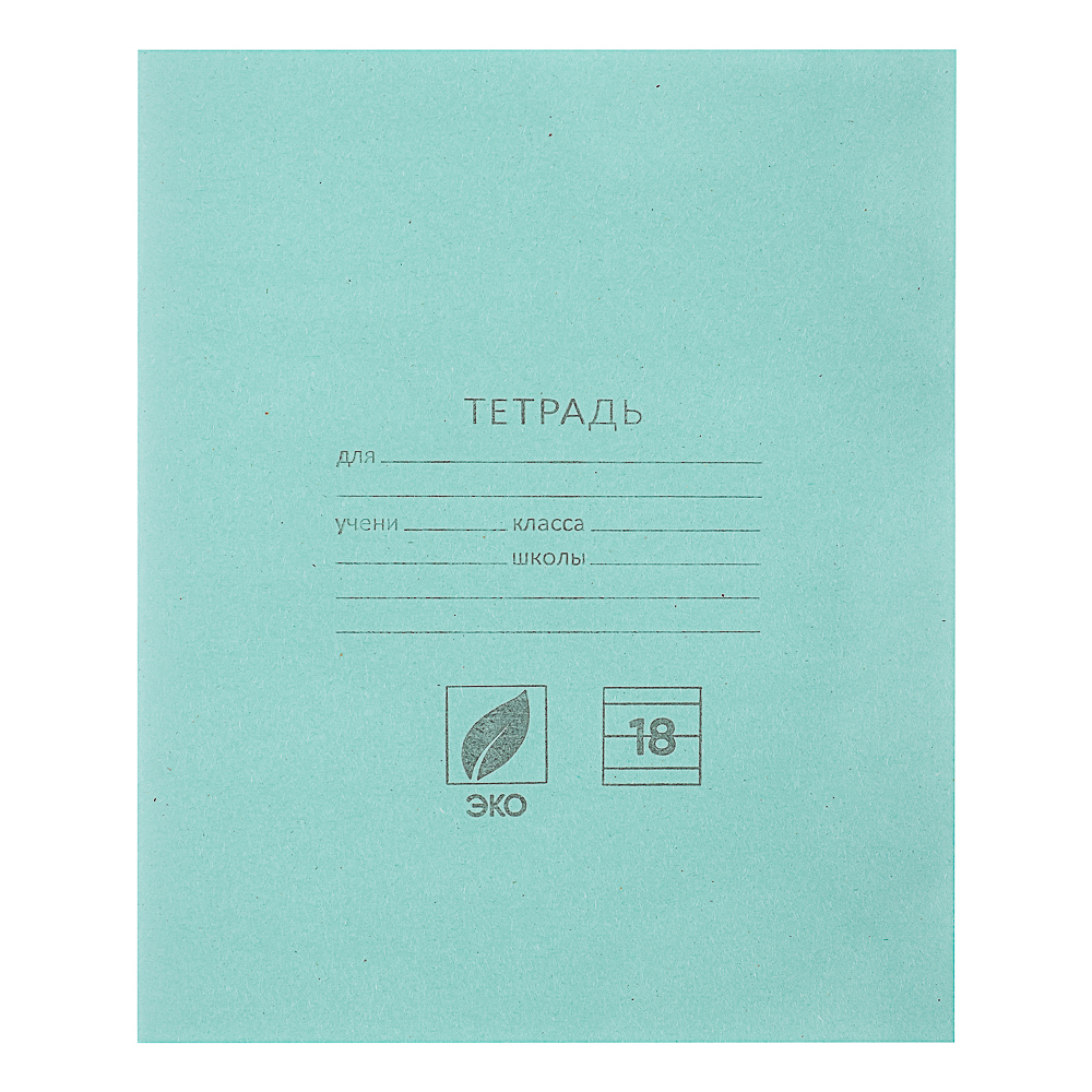 Тетрадь школьная 18 листов ,в линейку  018ТУ13С1