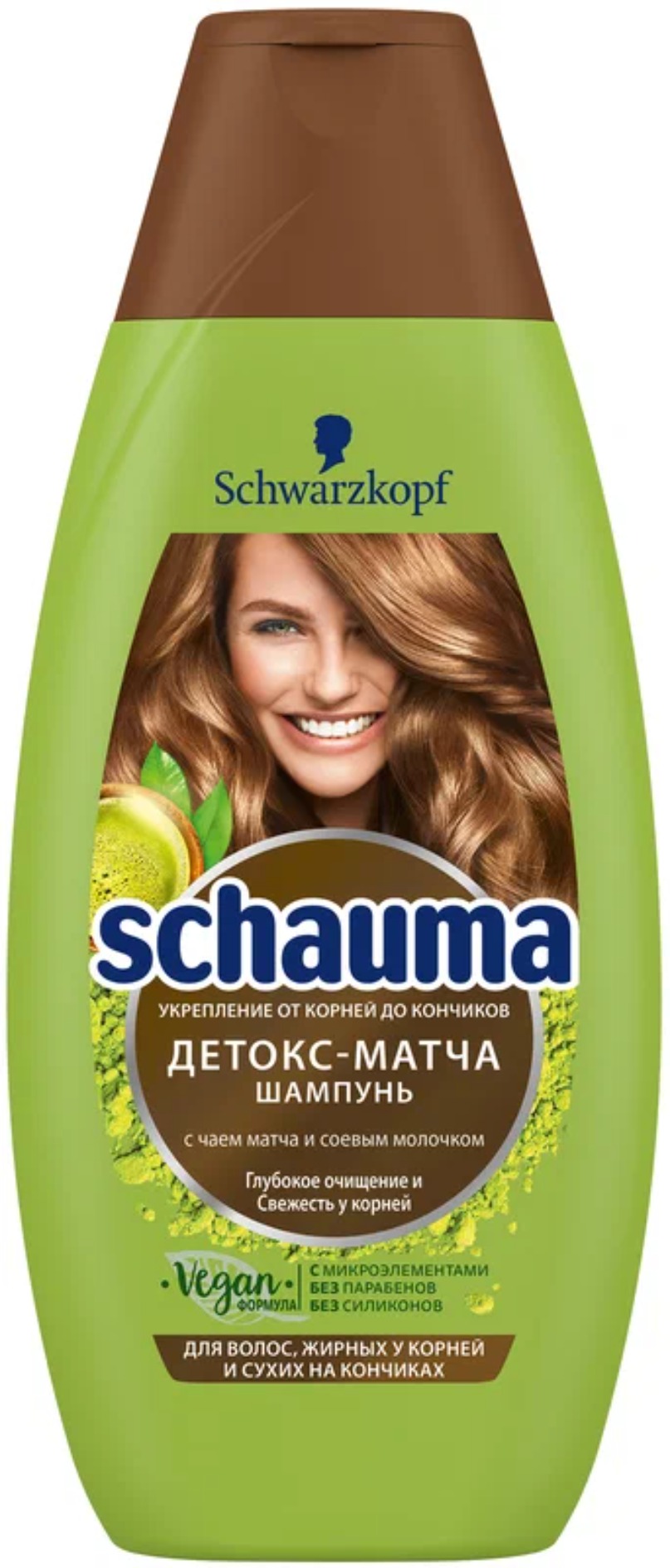 Шаума шампунь Детокс-матча 380мл