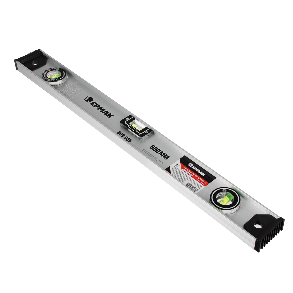 ЕРМАК Уровень строительный "Рельс" 600мм