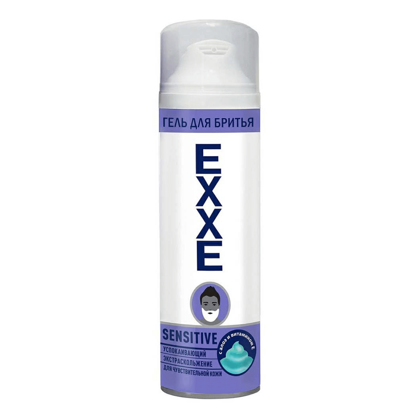 EXXE Гель д/бритья Sensitive для чувствительной кожи 200мл