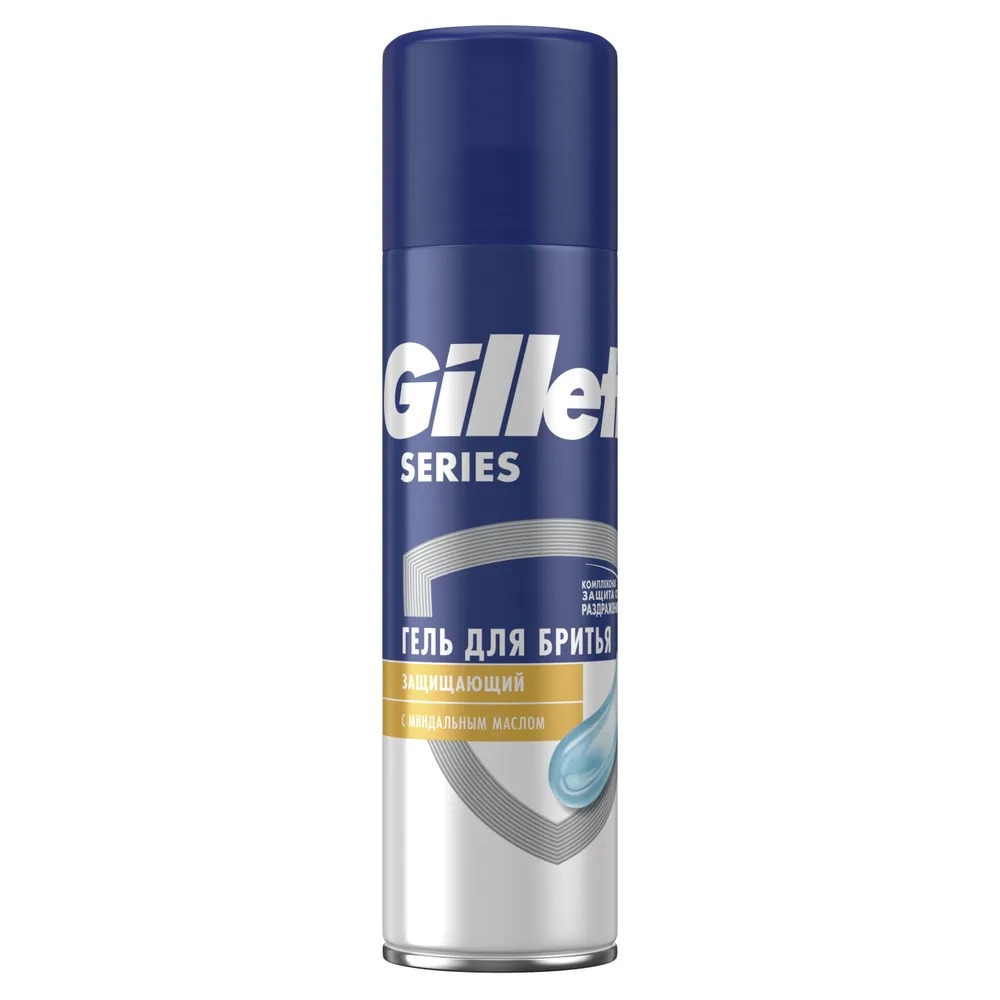 Gillette TGS Гель д/бритья с Миндальным маслом 200мл