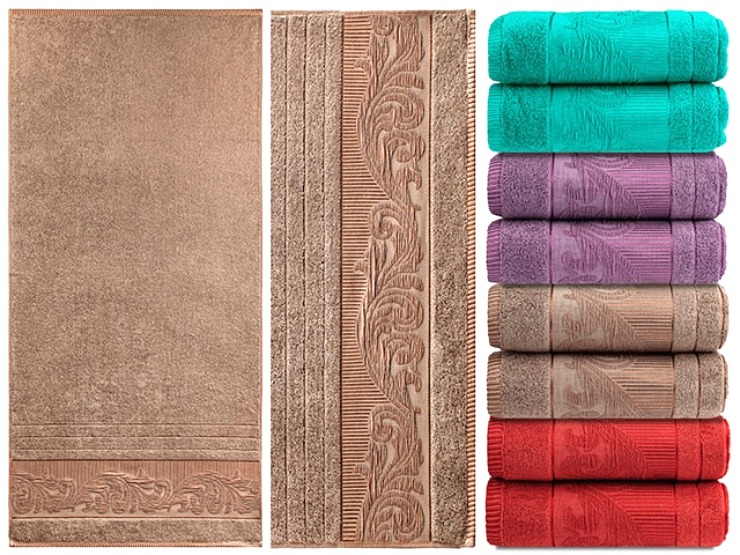 Полотенце махровое Волна J-200 100% хлопок 70 х140 см