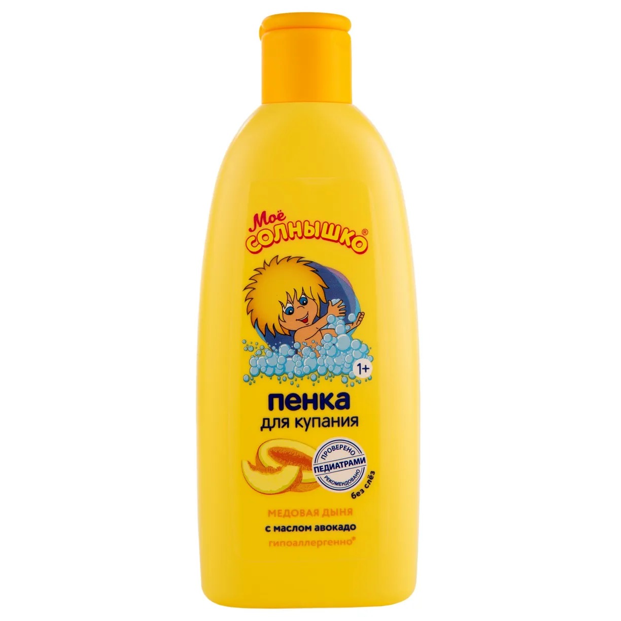 Мое солнышко пенка-гель для душа и ванны 200мл (Медовая дыня)
