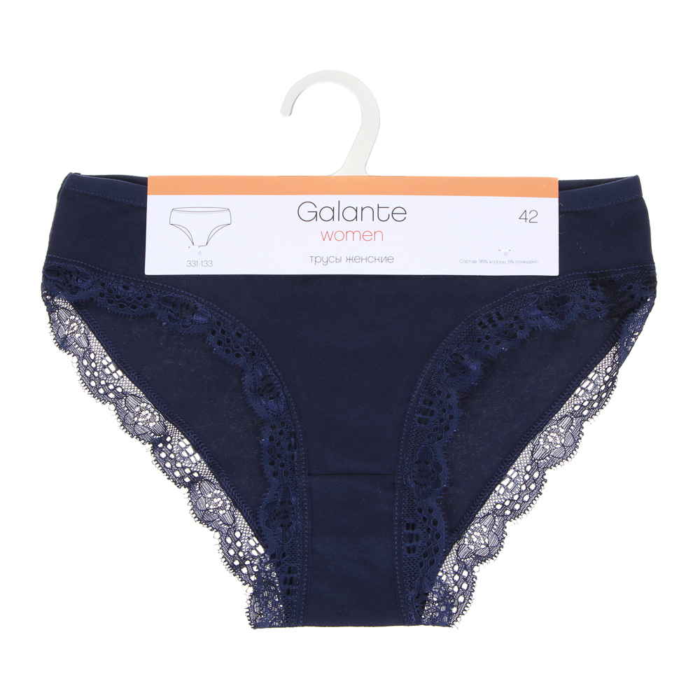 GALANTE Трусы-слипы женские с кружевом р-р 42-48