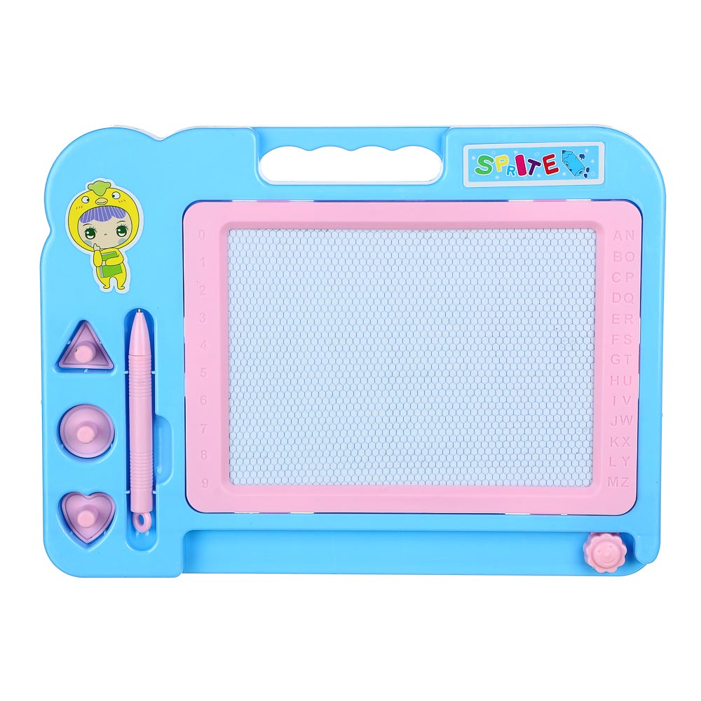 Доска магнитная для рисования с 3-мя штампами