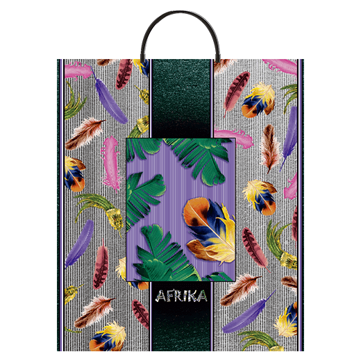 Пакет пласт.38х44/90 мкм Перья