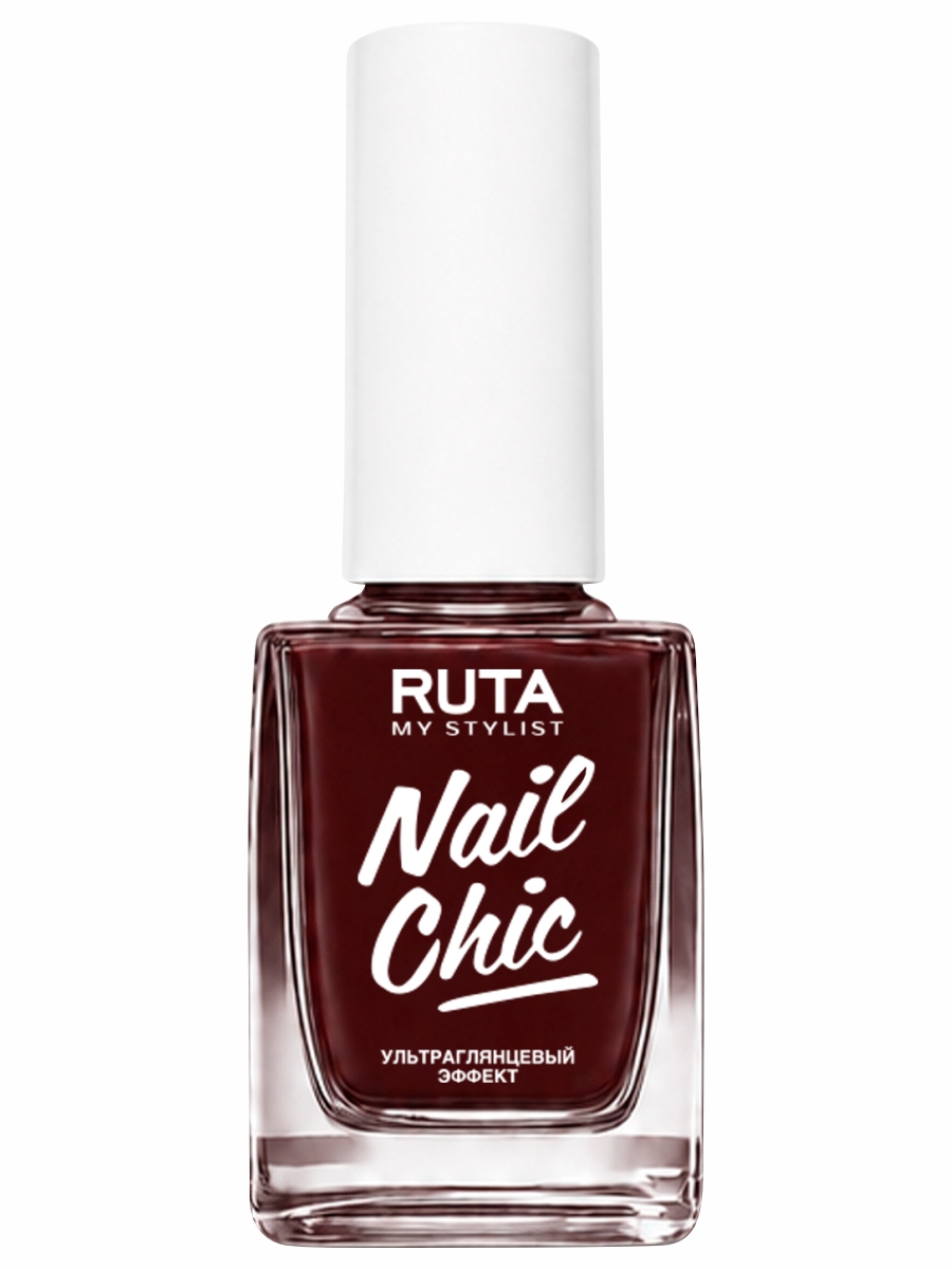 Лак для ногтей Nail Chic 8,5мл (240, темно-баклажановый)