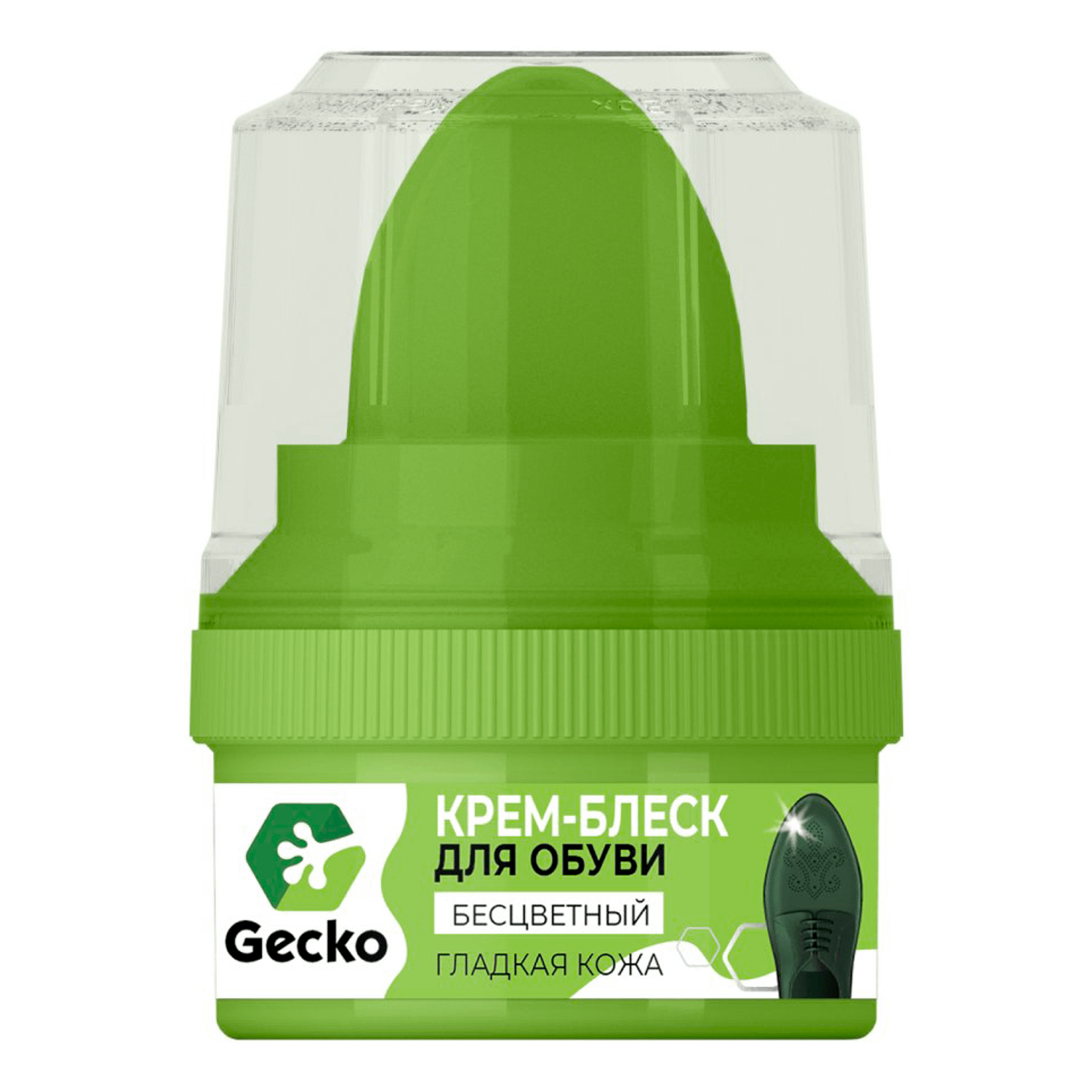 GECKO Крем-блеск бесцветный 60мл