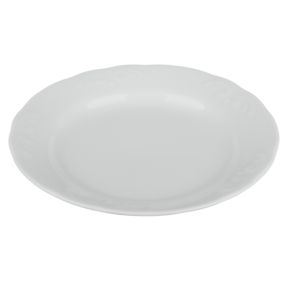 Тарелка мелкая 200 мм Надежда, фарфор