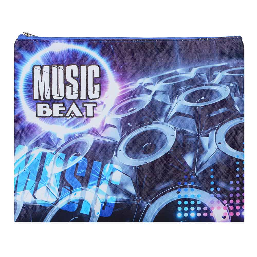 МЬЮЗИК БИТ Папка для тетрадей 24х20см для А5