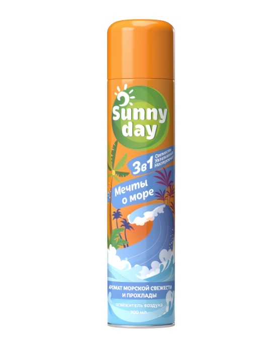 Sunny Day освежитель воздуха 300мл (Мечты о море)
