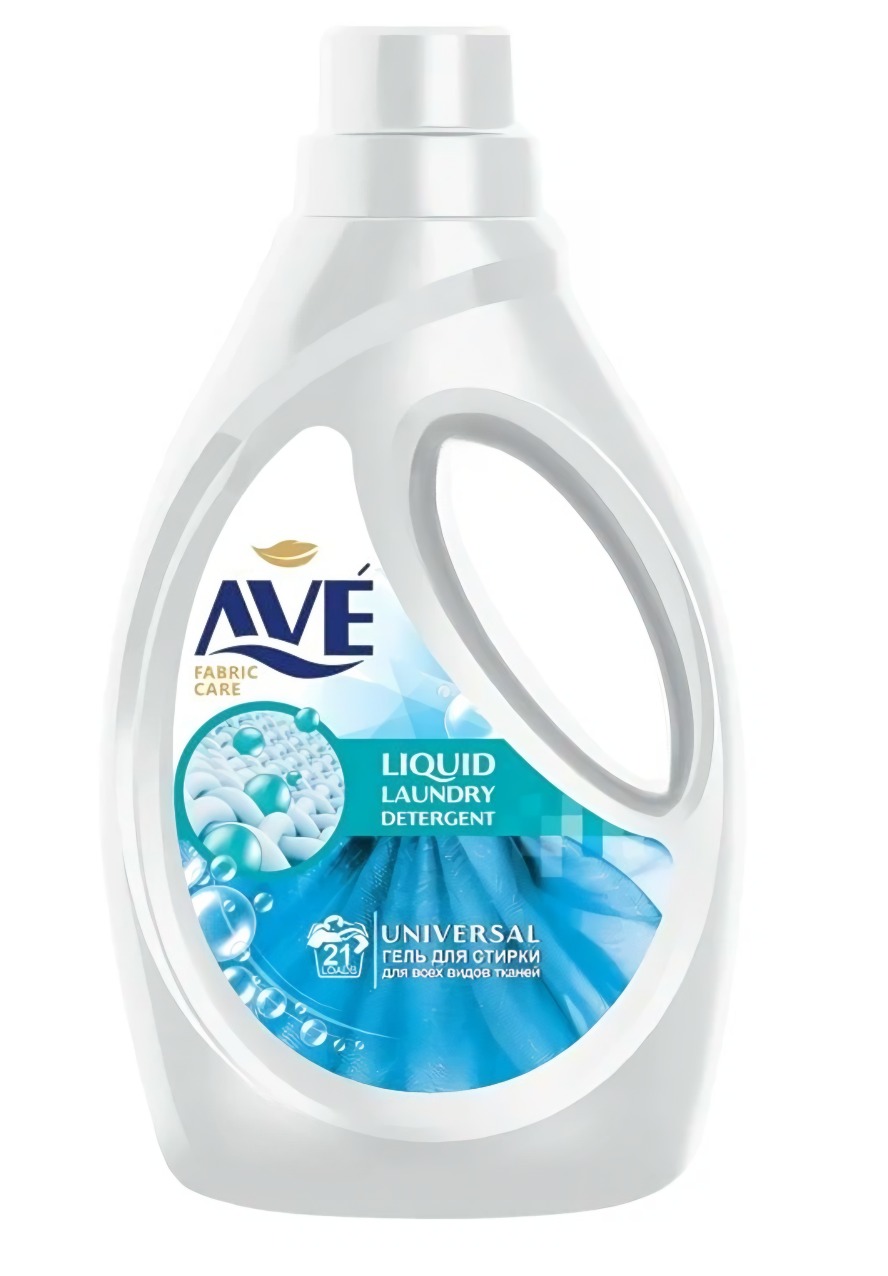AVE жидкое средство для стирки всех видов ткани 1300мл