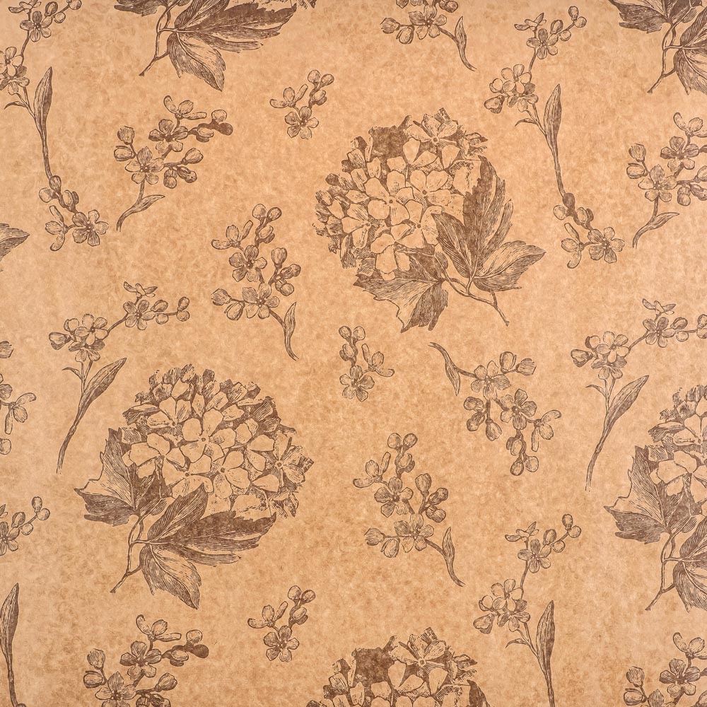 Бумага упаковочная 70х100см крафт 