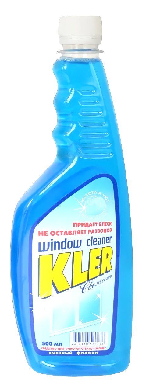 Клер для стекол свежесть запасной блок 500мл