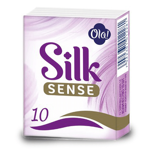 Ola носовые платочки Silk Sense 10шт