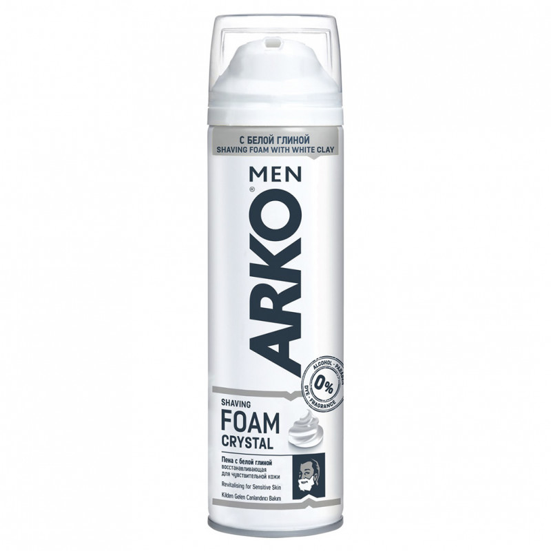 ARKO пена  для бритья Crystal  200мл 