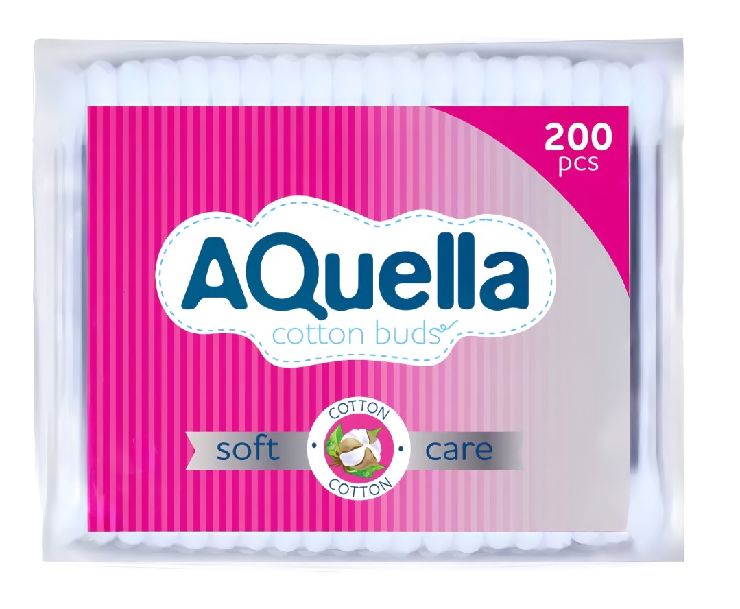 Aquella ватные палочки п/э 200шт
