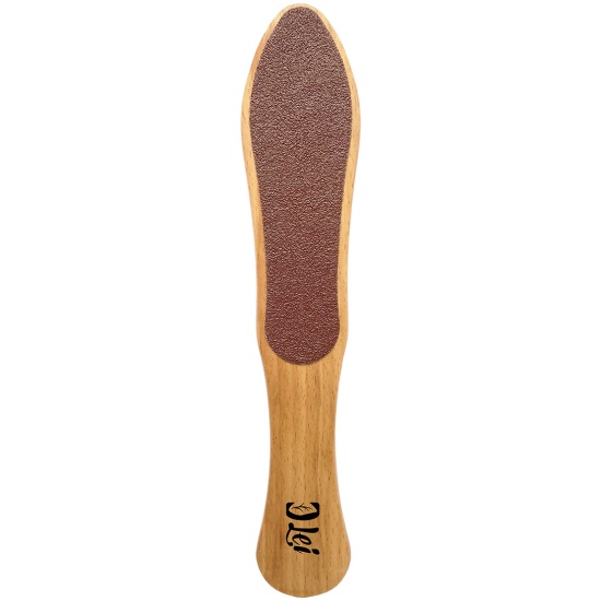 Терка абразивная педикюрная деревянная двухсторонняя (80/120) 405020