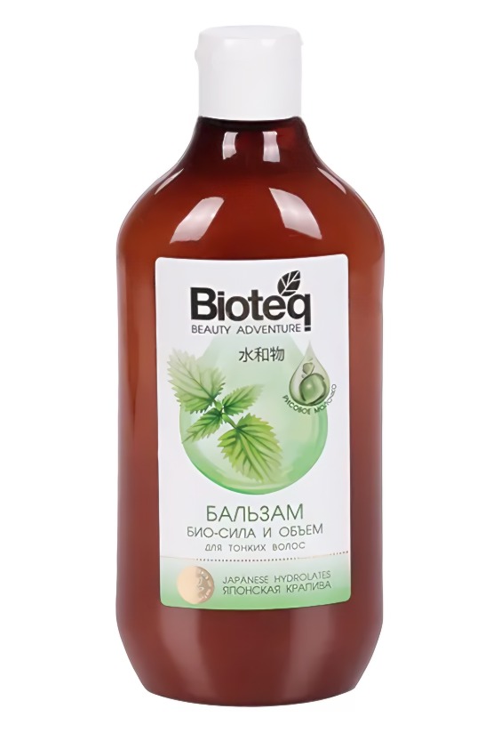 Bioteq Бальзам био-сила и объем для тонких волос с гидролатом японской крапивы 500мл
