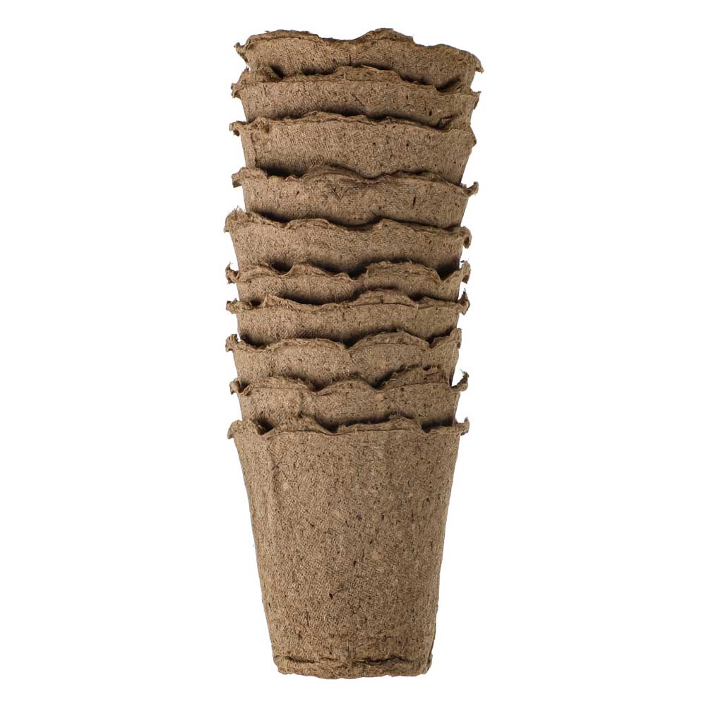 Набор торфяных горшочков 60*60мм 10шт