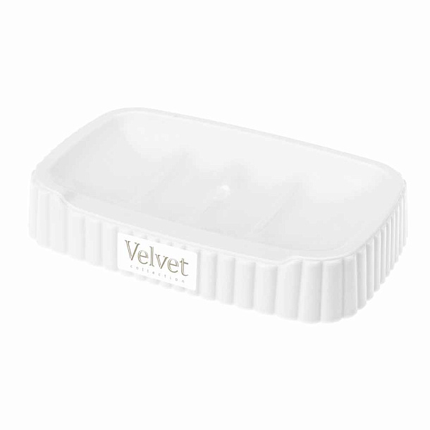 Мыльница "Velvet" 138х87х25мм 4332396
